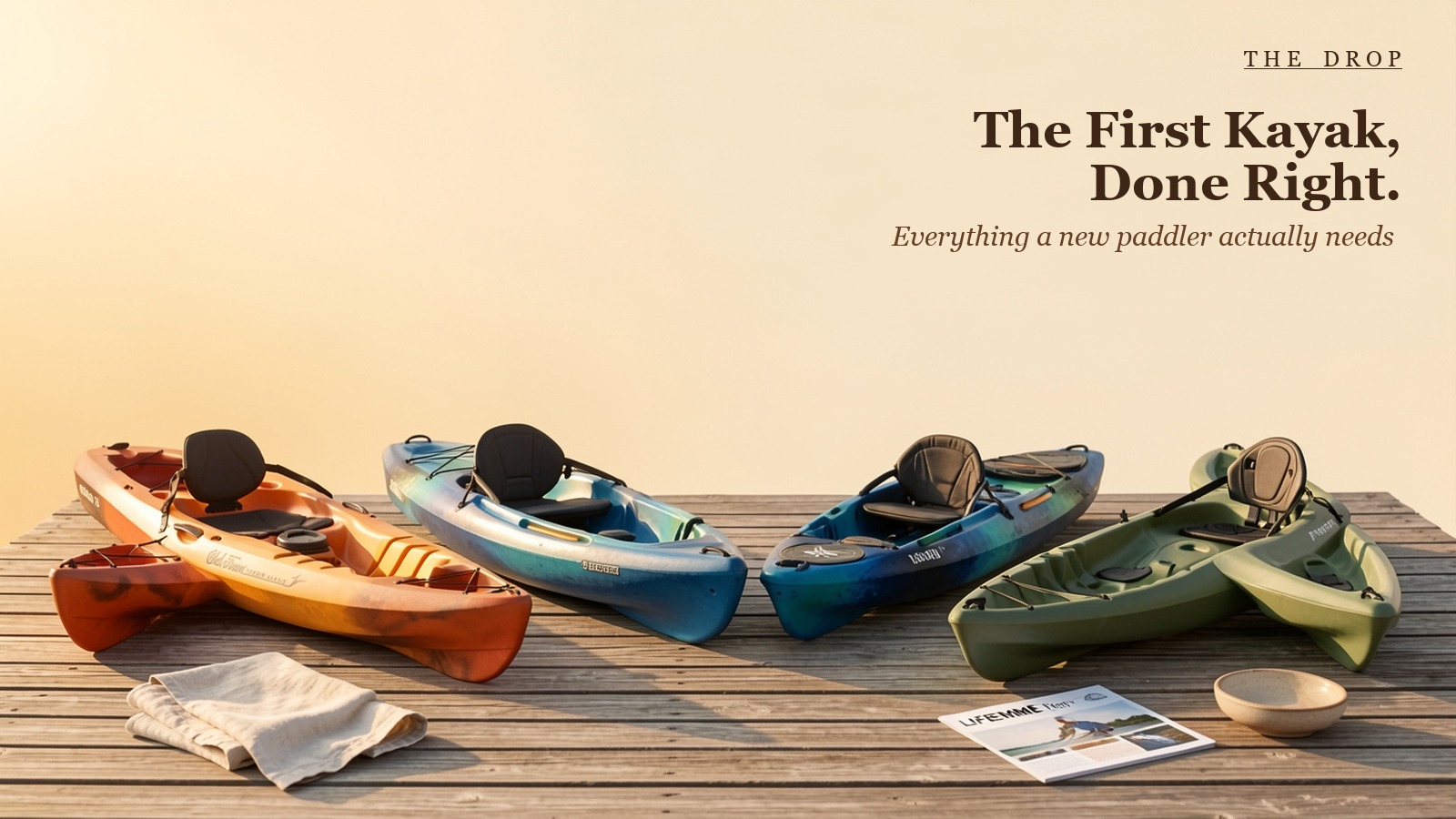 The First Kayak, Done Right.