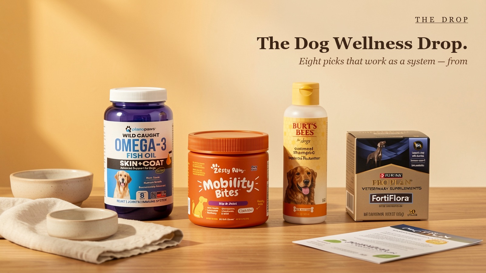 The Dog Wellness Drop.