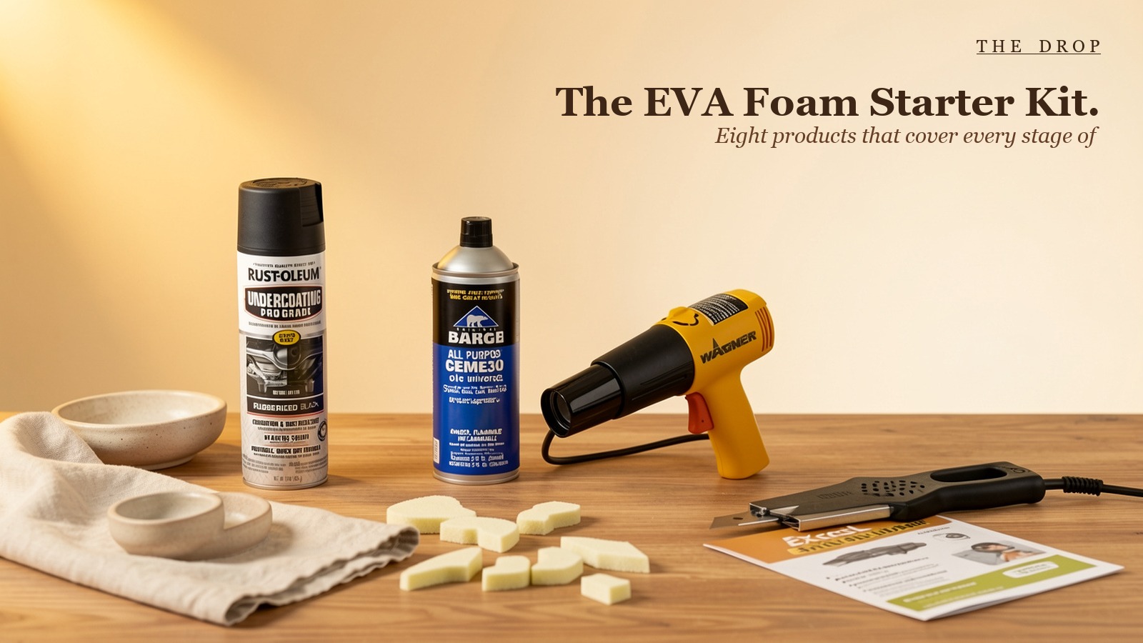 The EVA Foam Starter Kit.