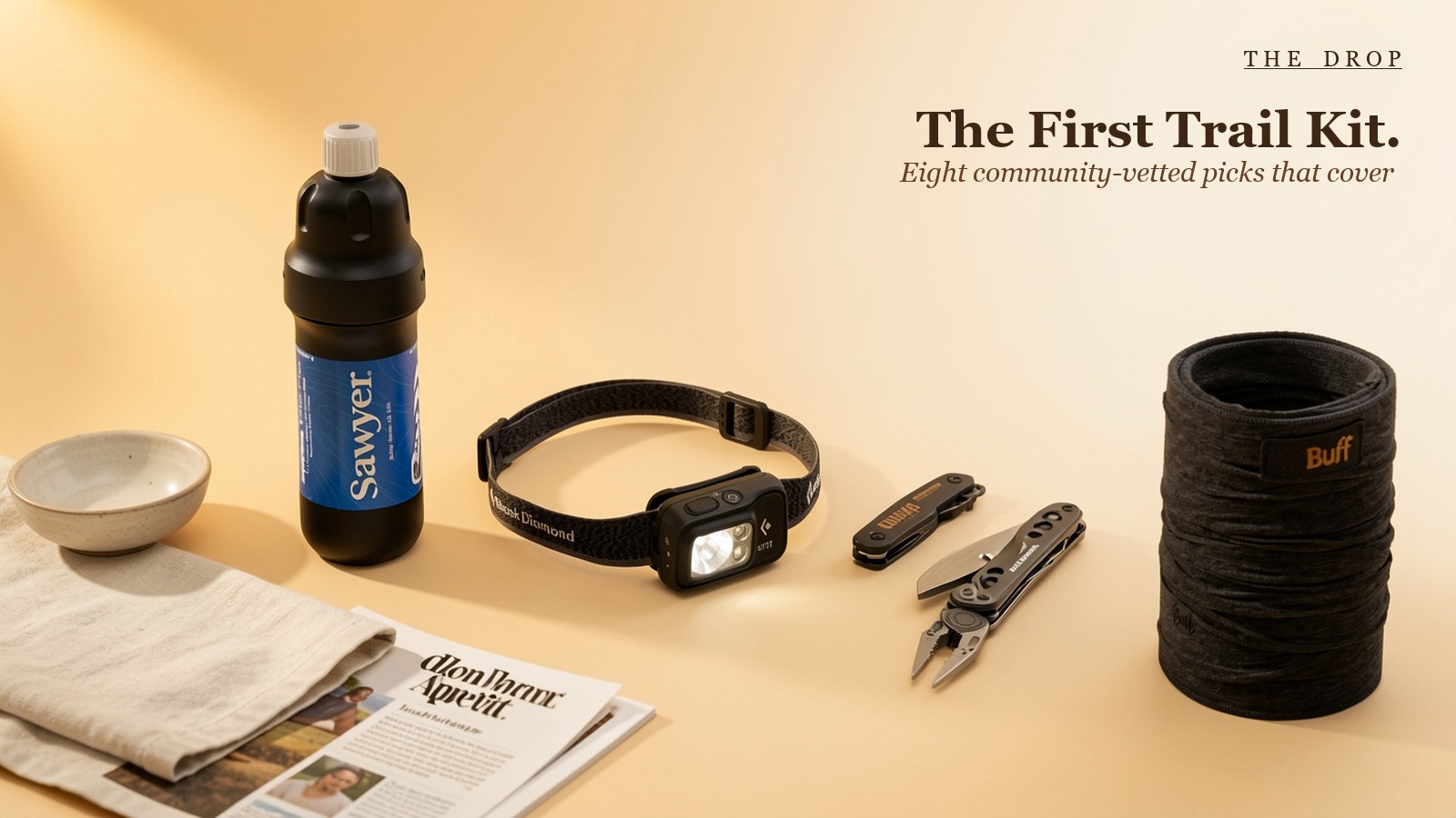The First Trail Kit.