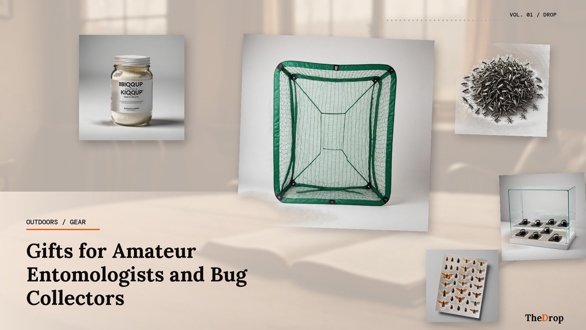 Gifts for Amateur Entomologists and Bug Collectors