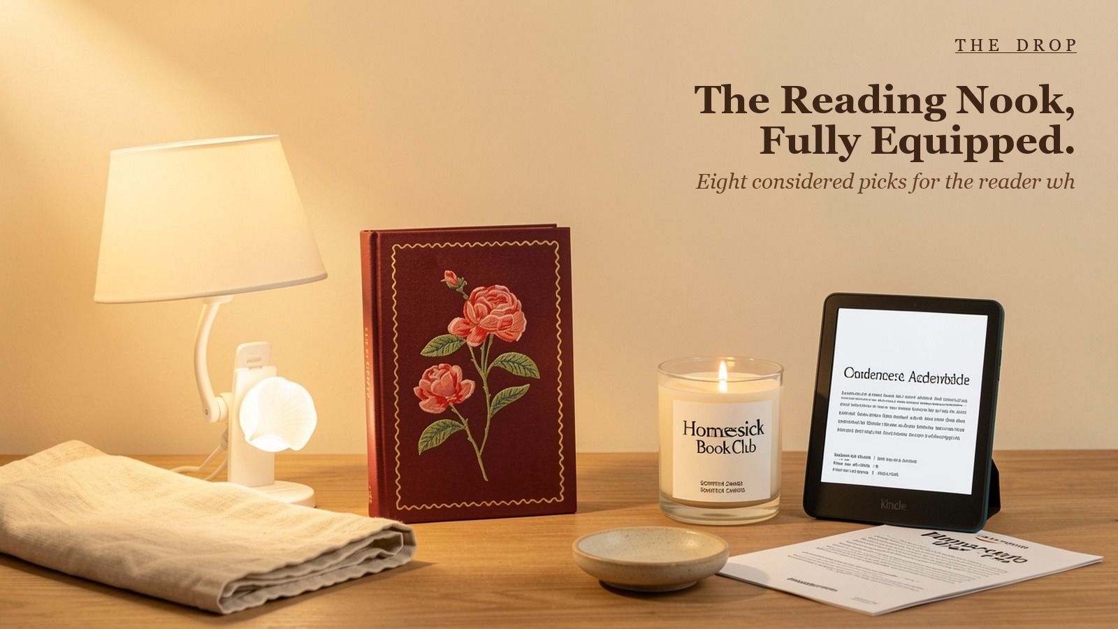 The Reading Nook, Fully Equipped.