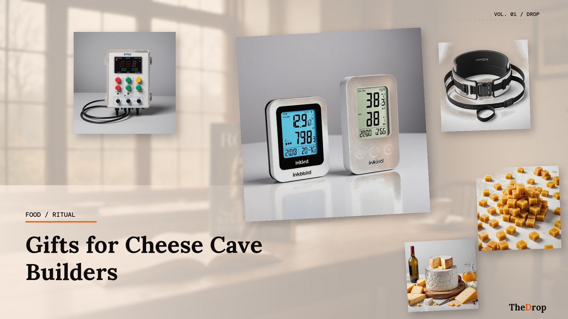 Gifts for Cheese Cave Builders