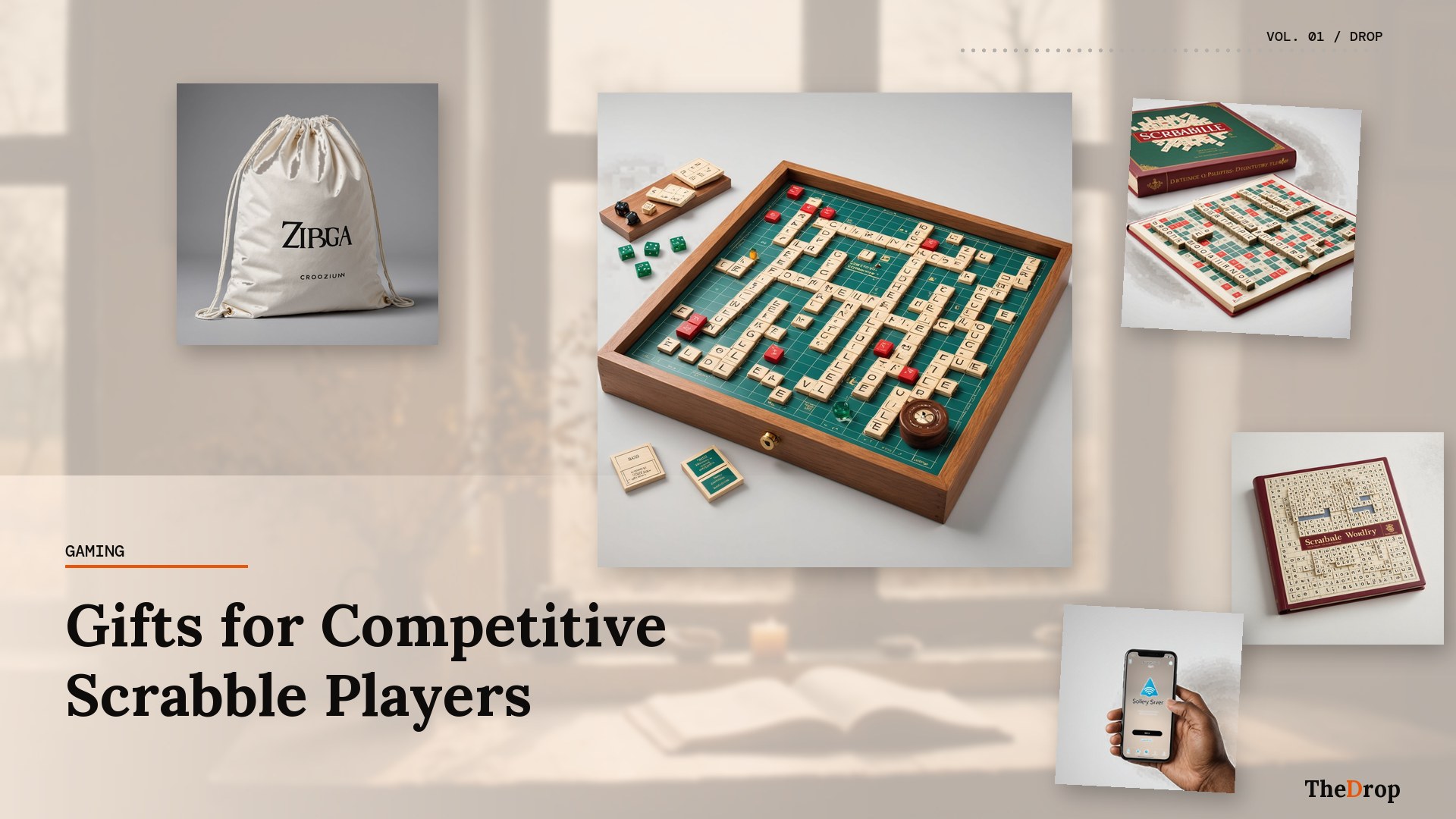 Gifts for Competitive Scrabble Players