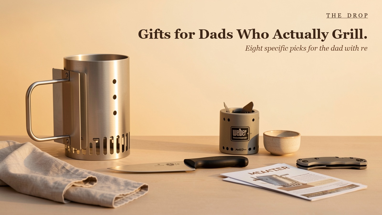 Gifts for Dads Who Actually Grill.