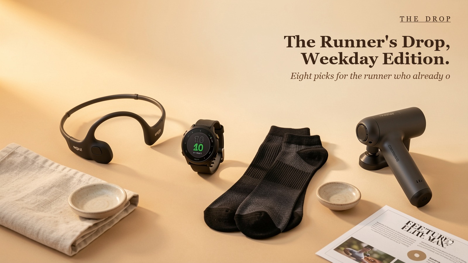 The Runner's Drop, Weekday Edition.