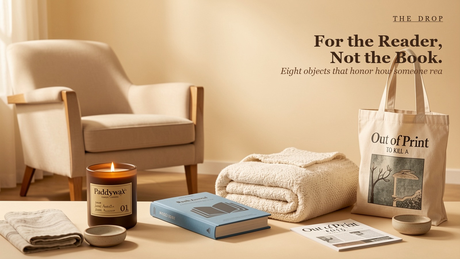 For the Reader, Not the Book.
