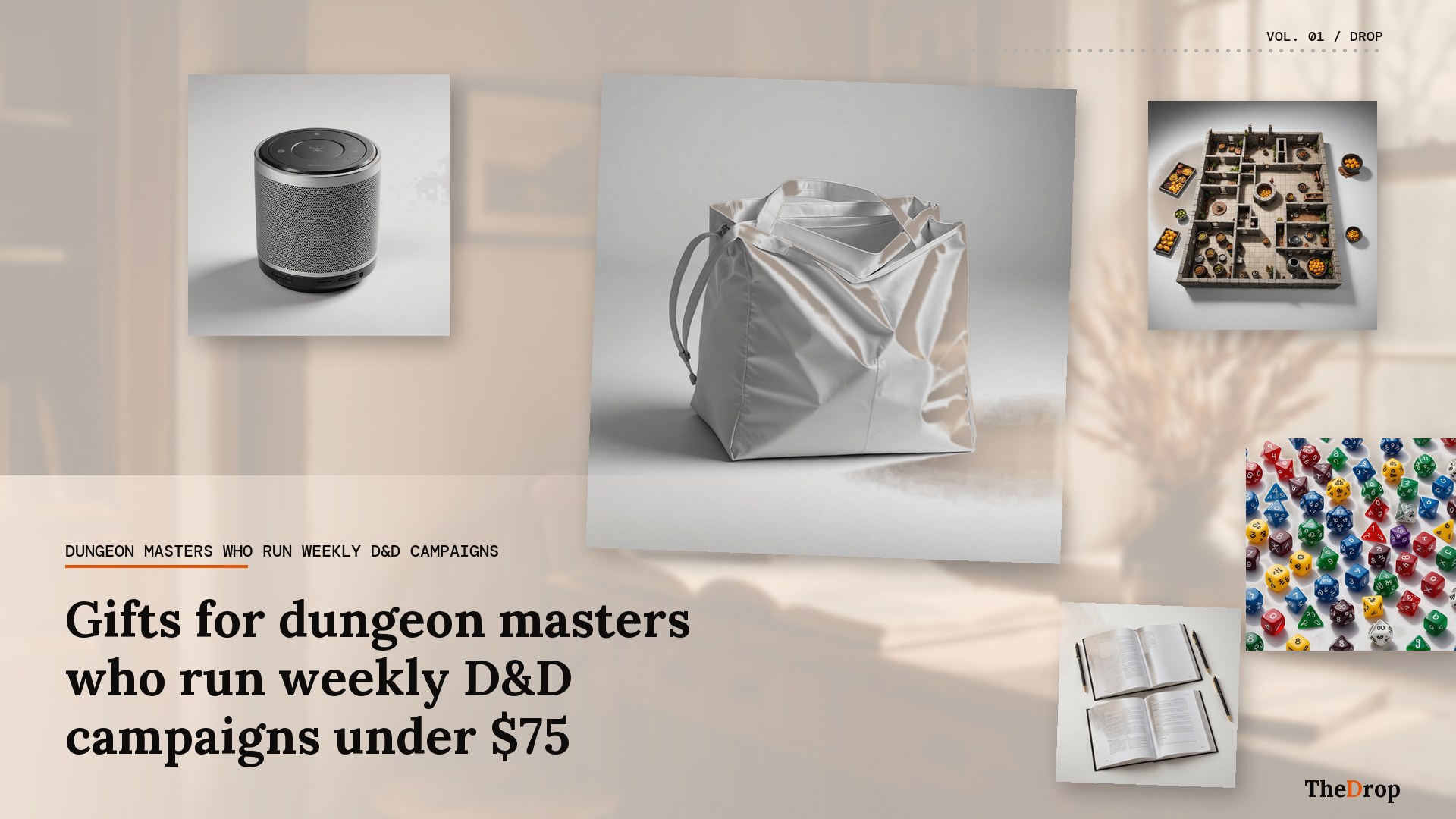 Gifts for dungeon masters who run weekly D&D campaigns under $75