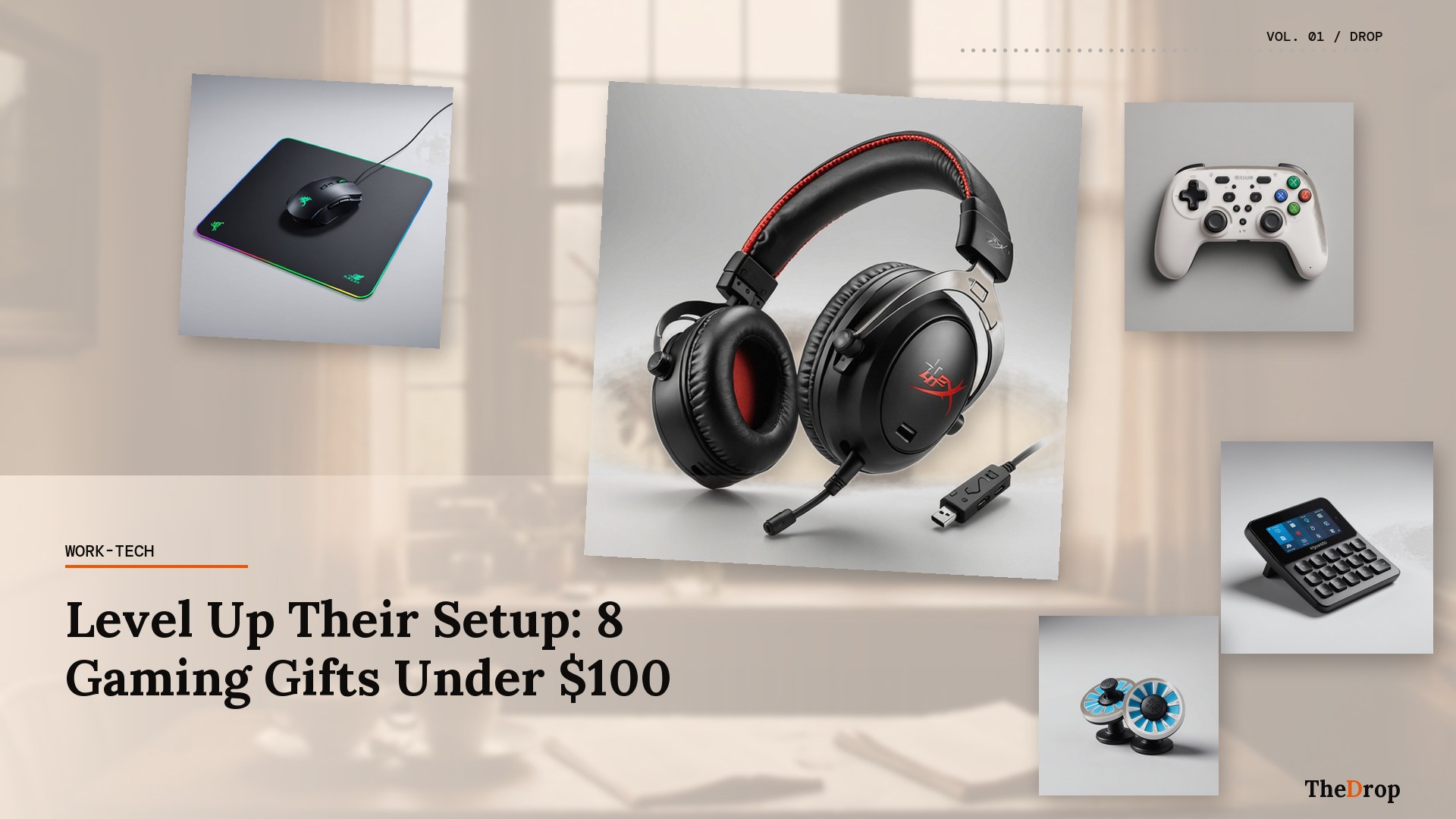 Level Up Their Setup: 8 Gaming Gifts Under $100