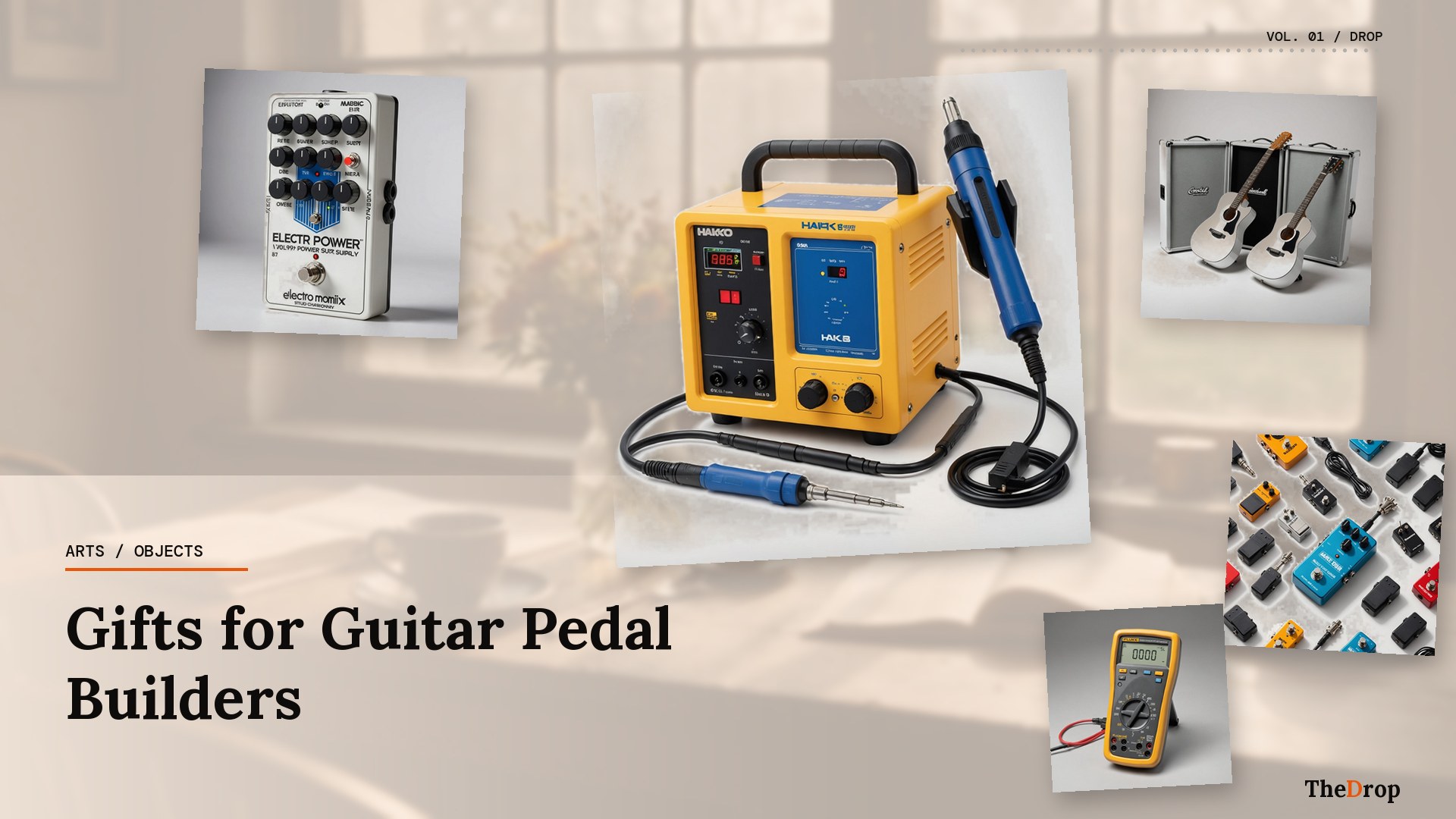 Gifts for Guitar Pedal Builders