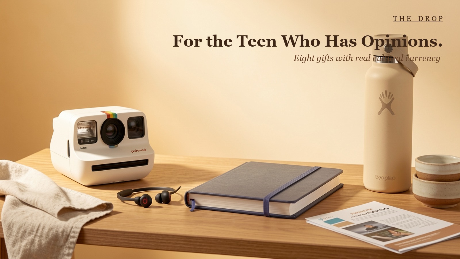For the Teen Who Has Opinions.