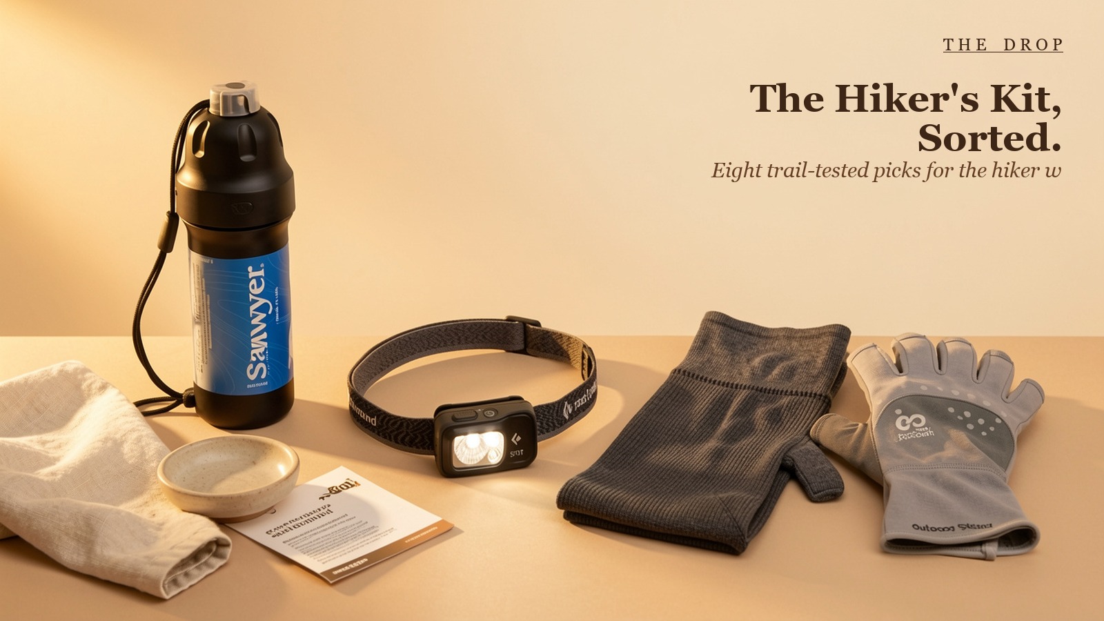 The Hiker's Kit, Sorted.