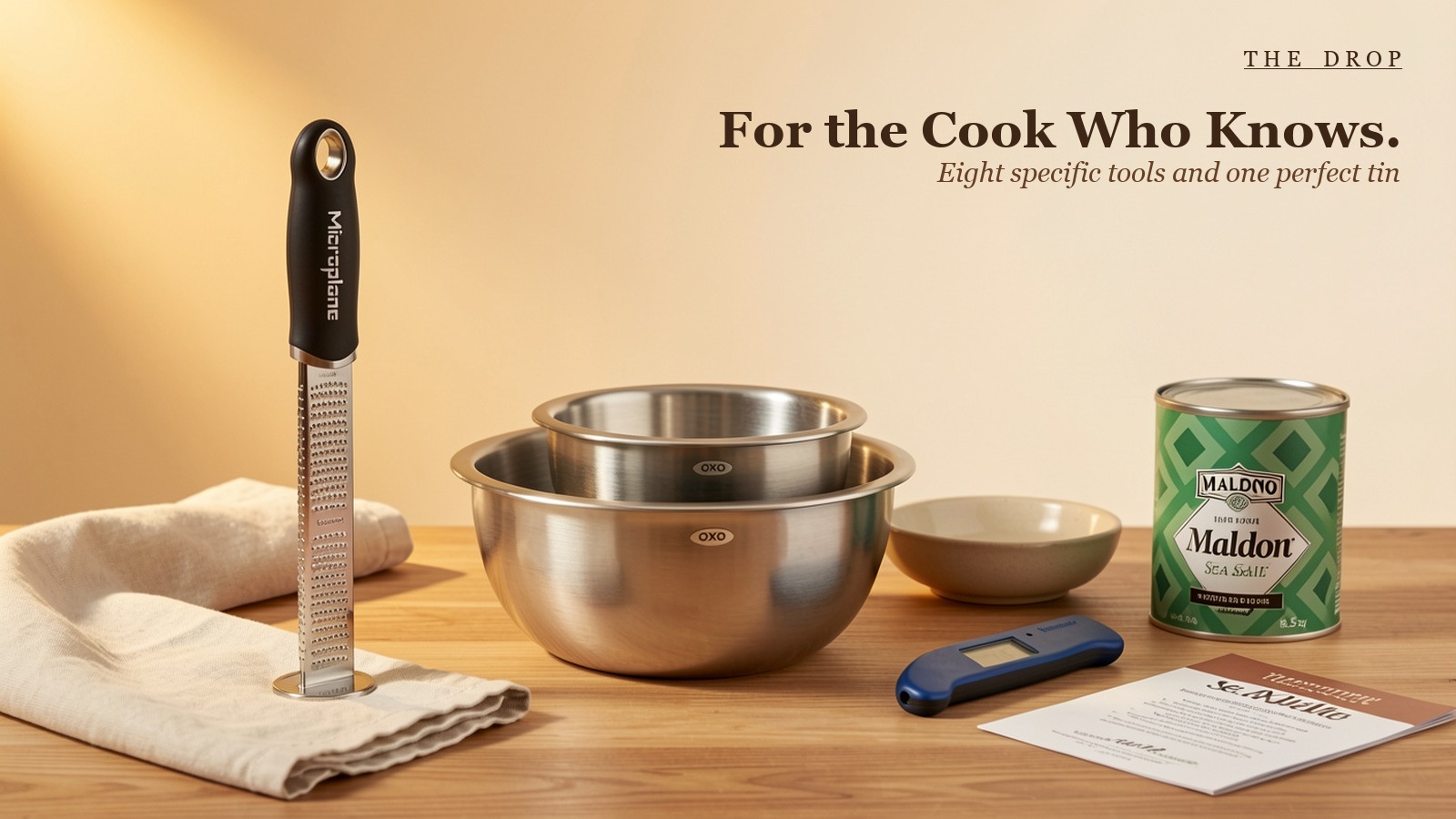 For the Cook Who Knows.
