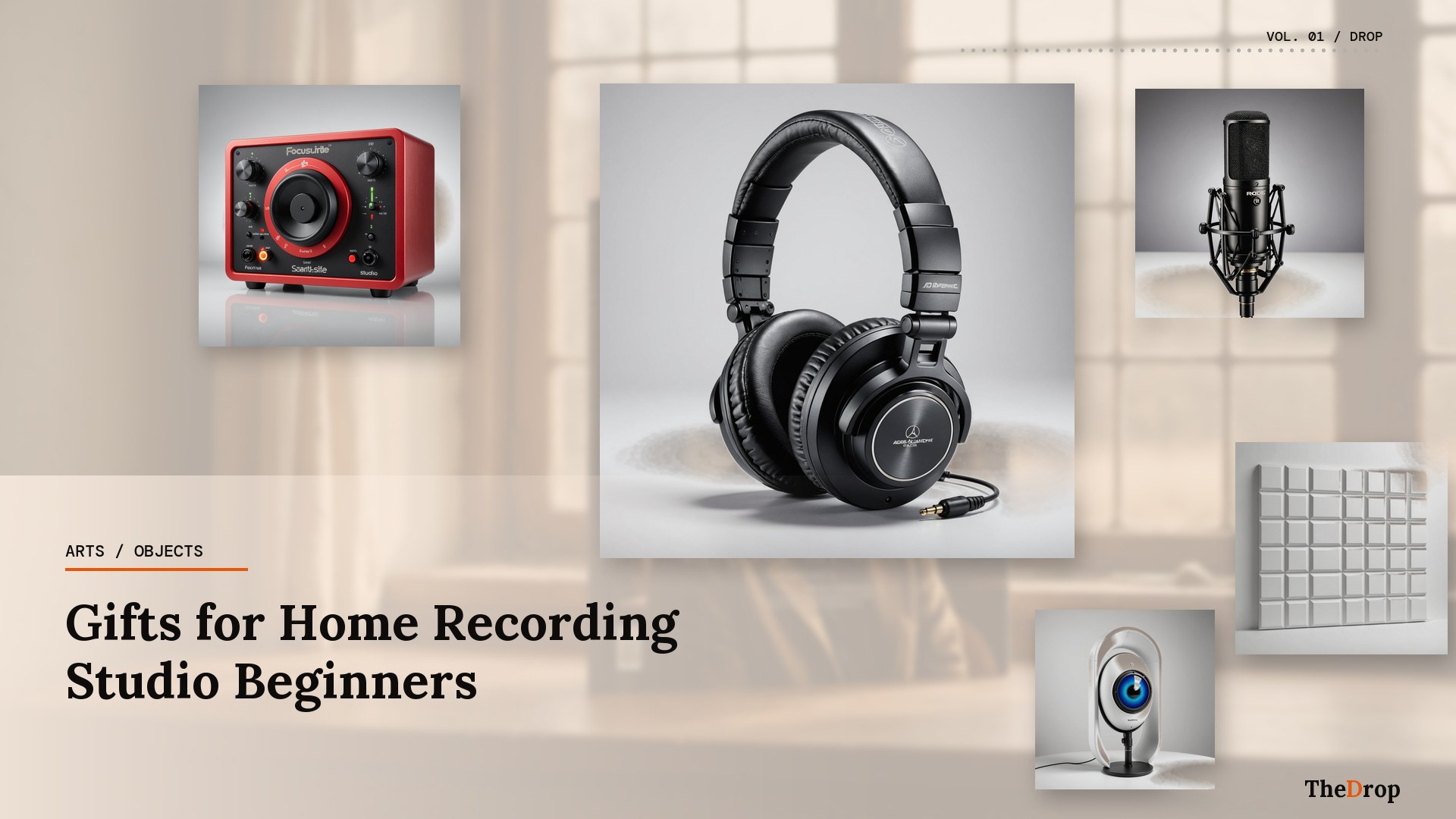Gifts for Home Recording Studio Beginners