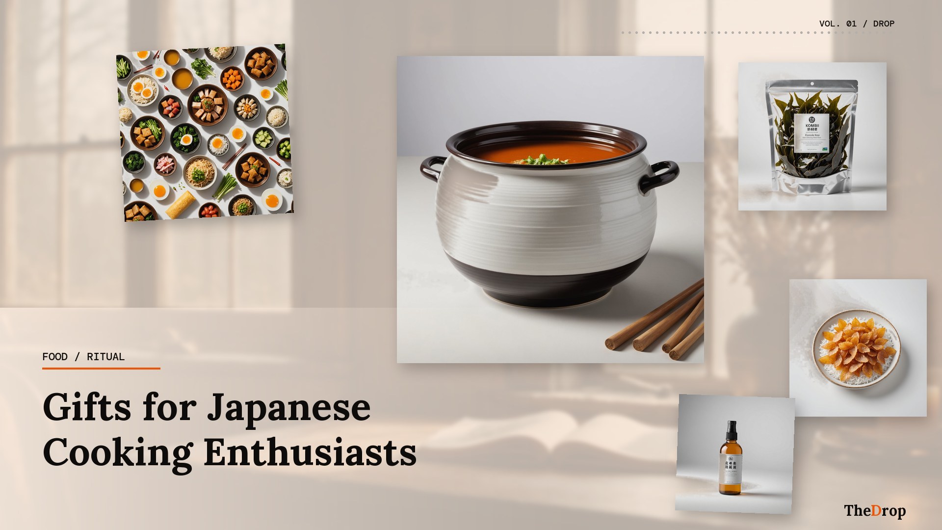 Gifts for Japanese Cooking Enthusiasts