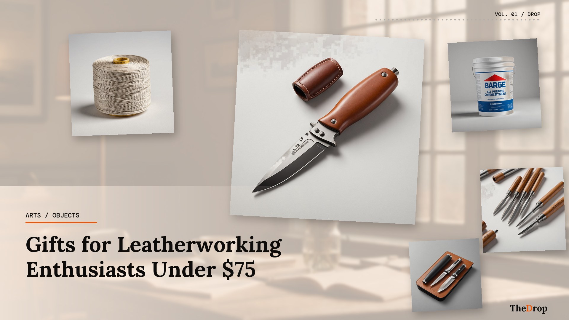Gifts for Leatherworking Enthusiasts Under $75
