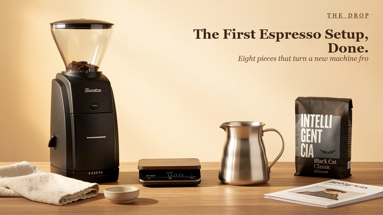 The First Espresso Setup, Done.