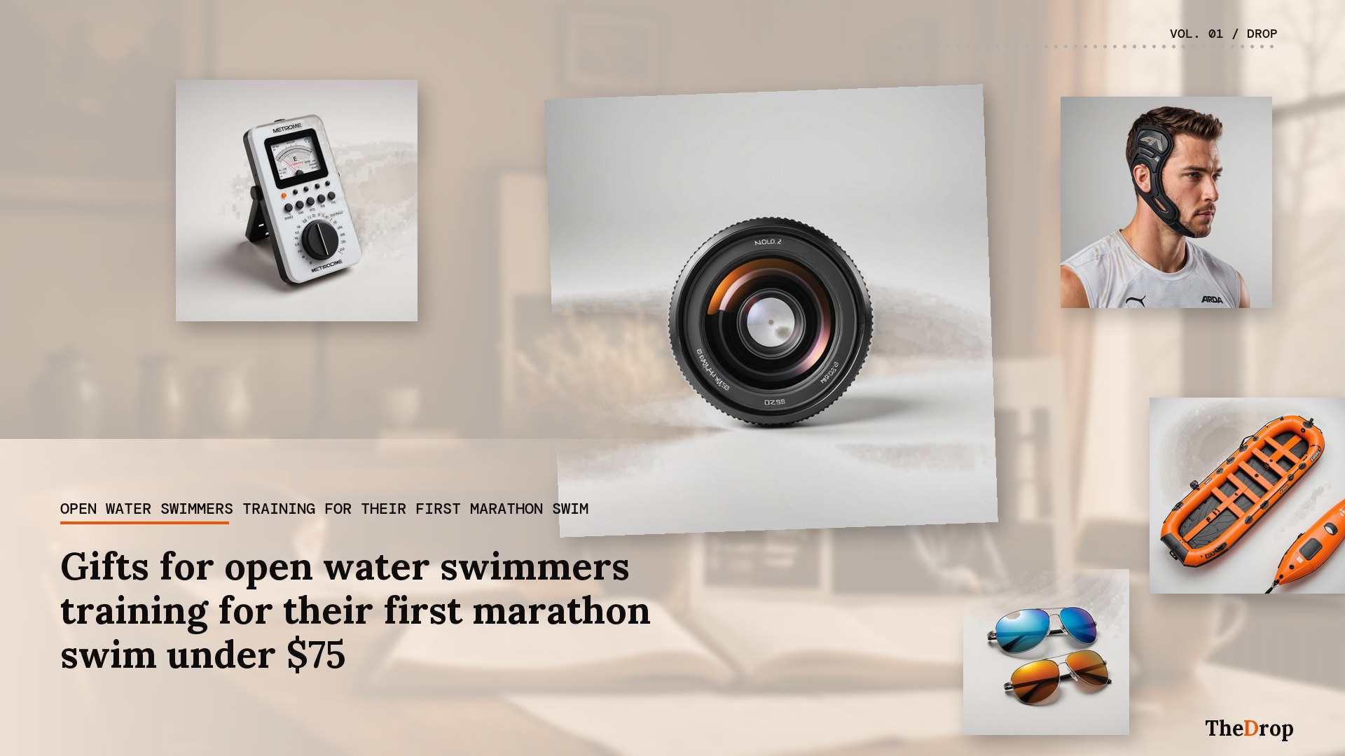 Gifts for open water swimmers training for their first marathon swim under $75