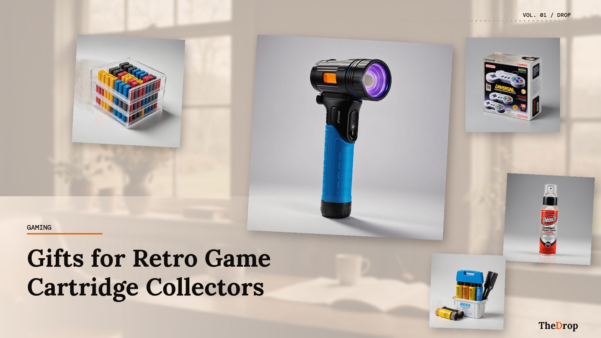 Gifts for Retro Game Cartridge Collectors