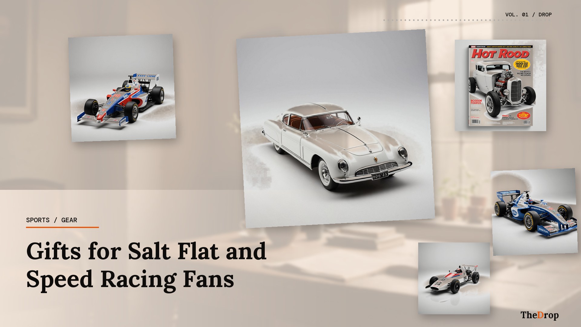 Gifts for Salt Flat and Speed Racing Fans