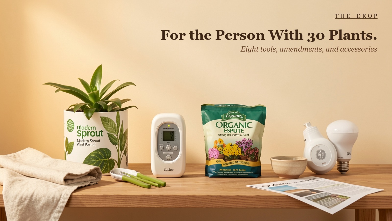 For the Person With 30 Plants.