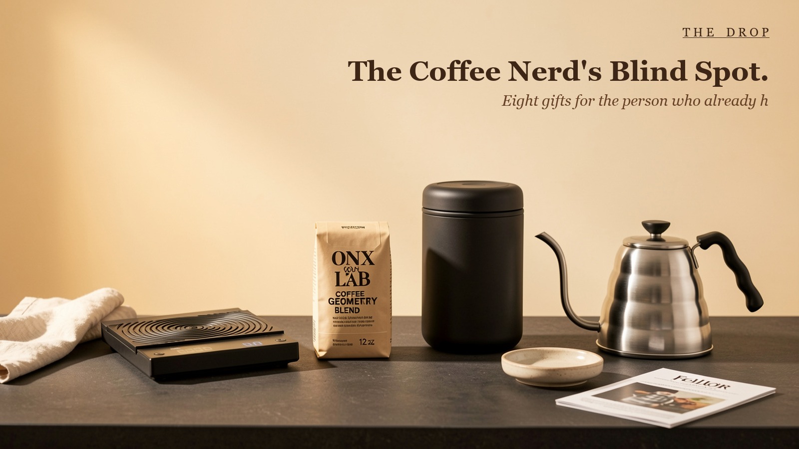 The Coffee Nerd's Blind Spot.