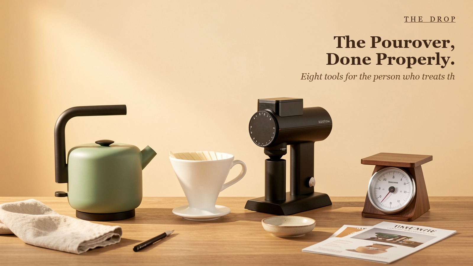The Pour-Over Kit, Properly Done.