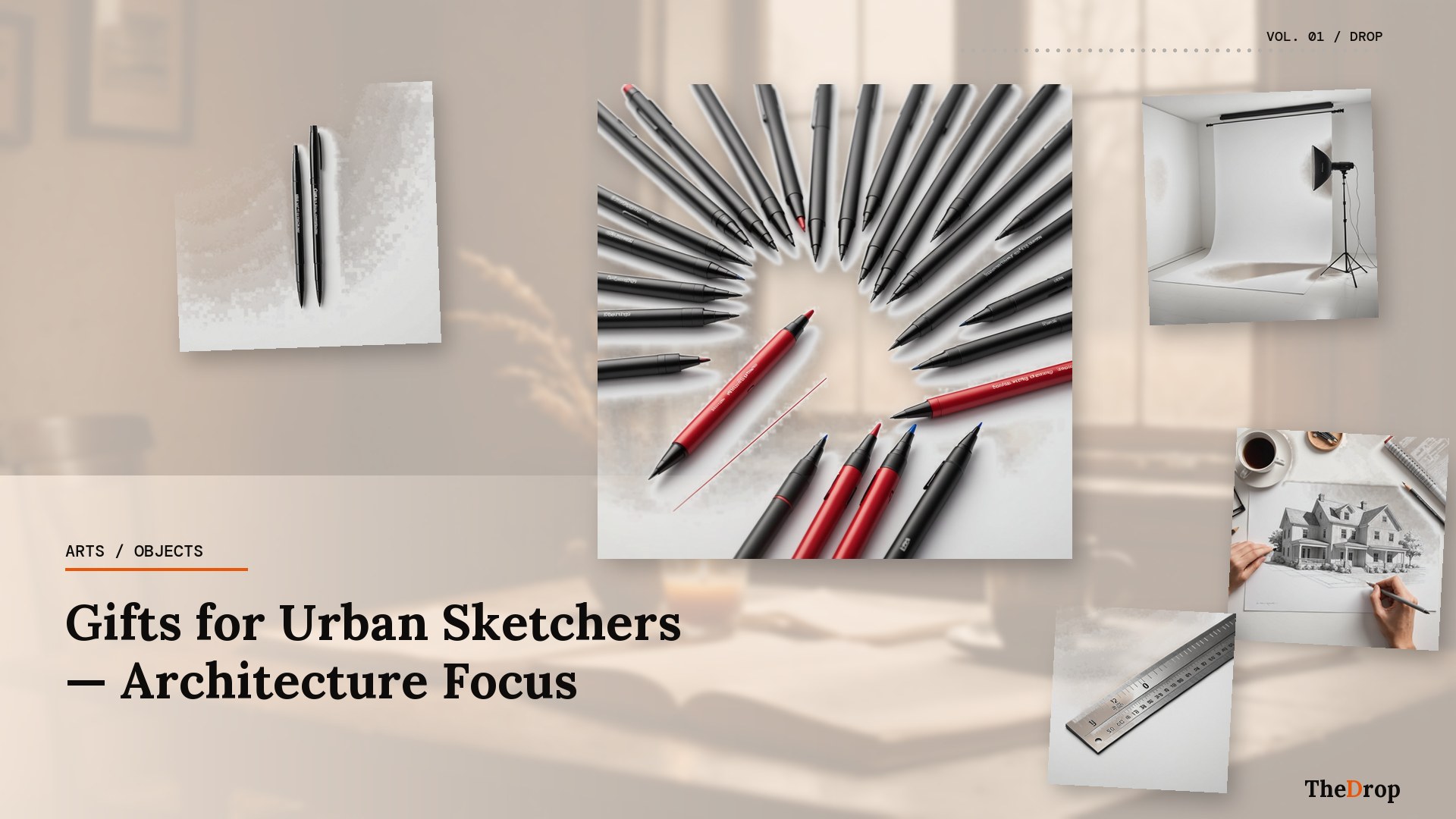 Gifts for Urban Sketchers — Architecture Focus