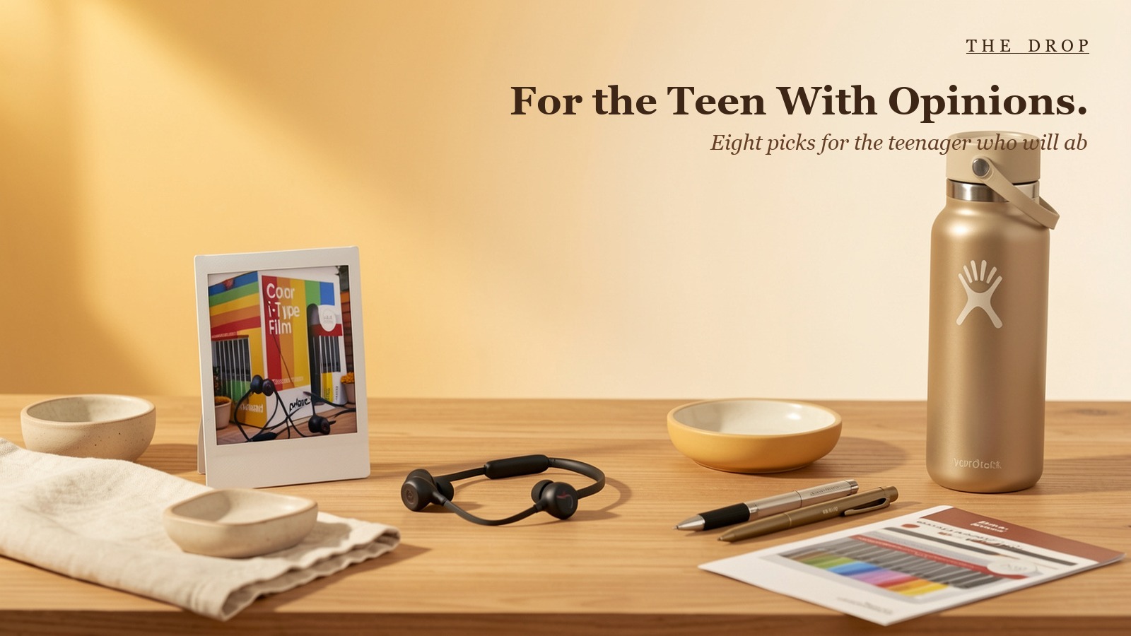 For the Teen With Opinions.