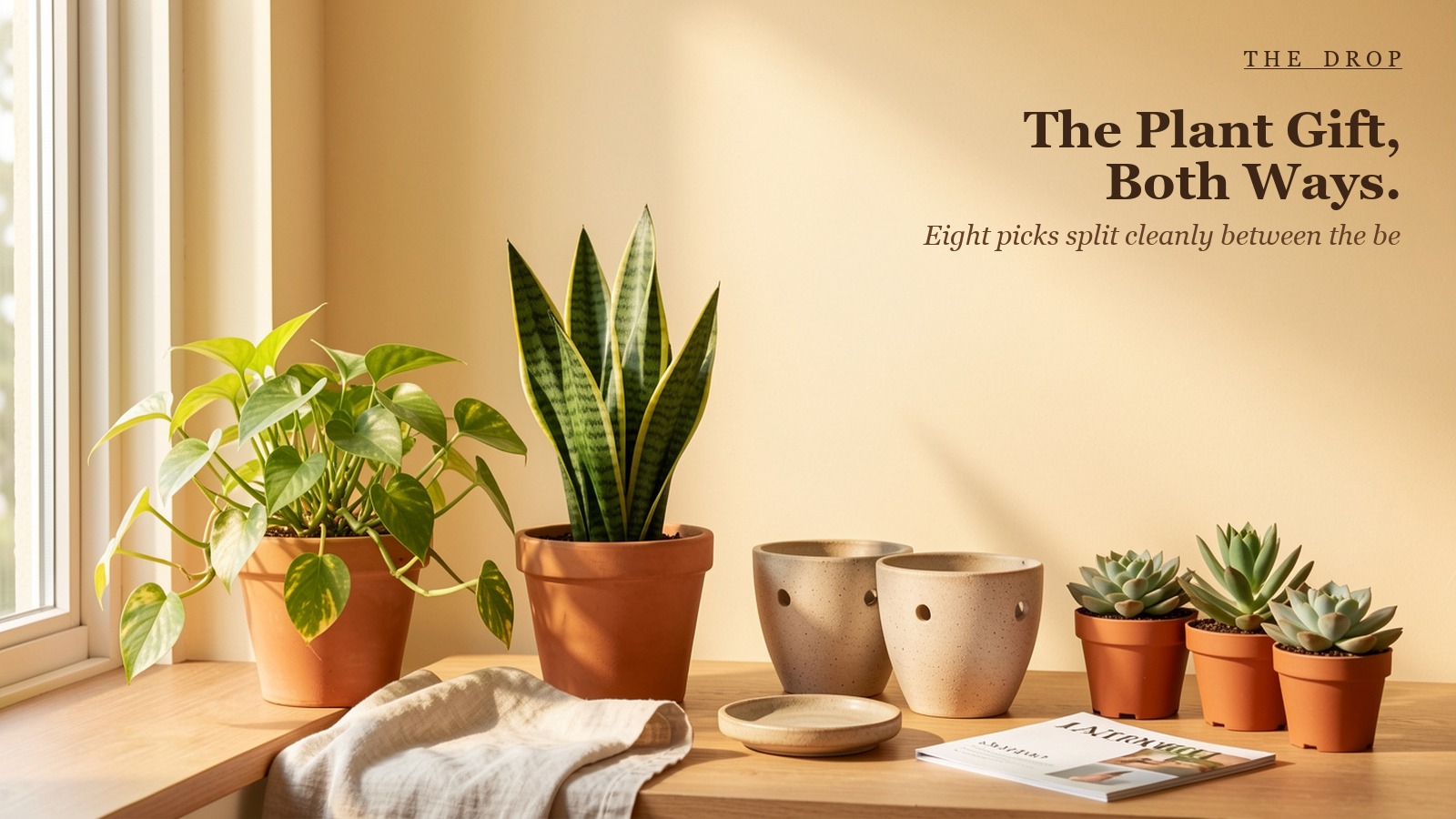 The Plant Gift, Both Ways.