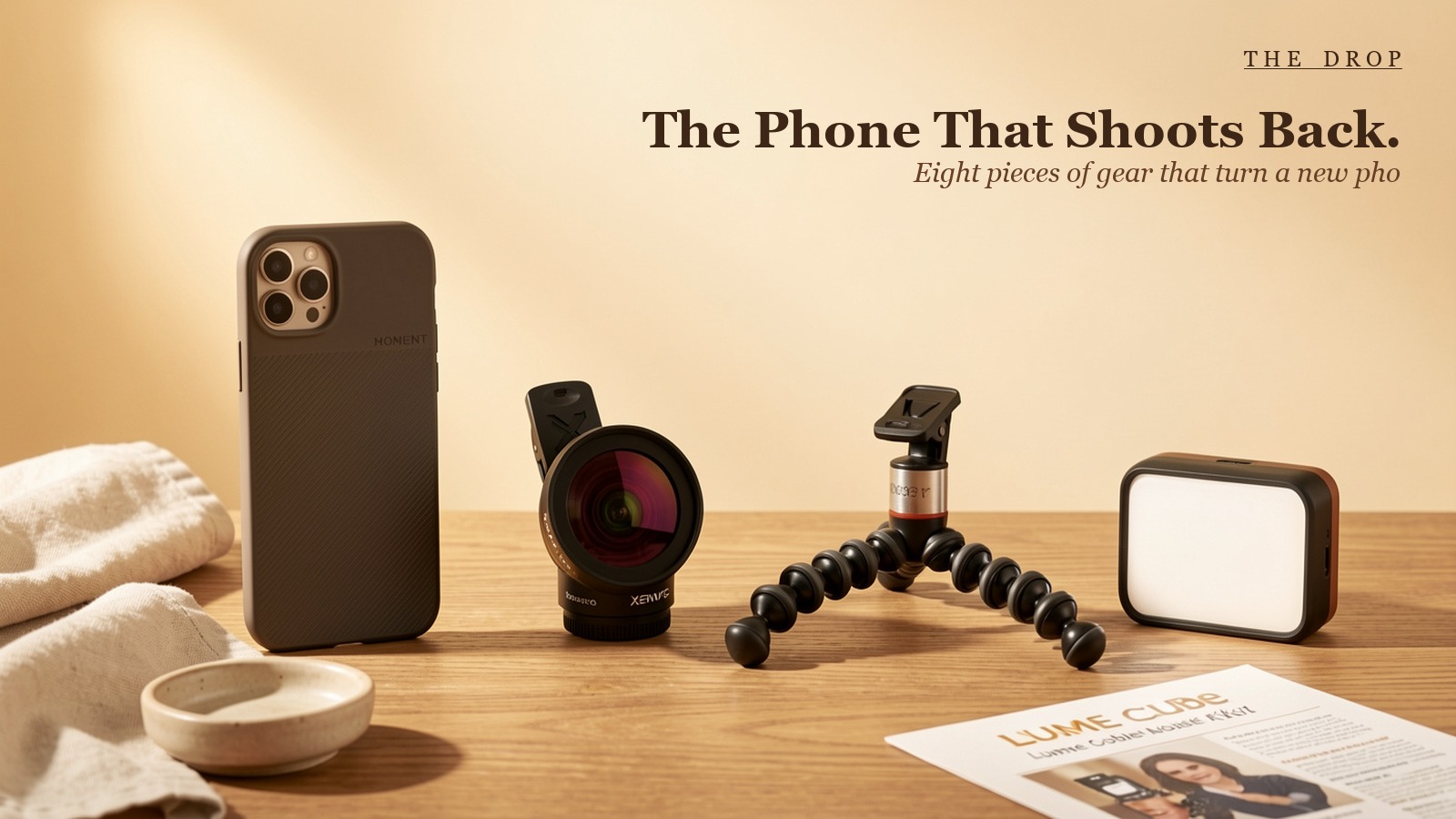 The Phone That Shoots Back.