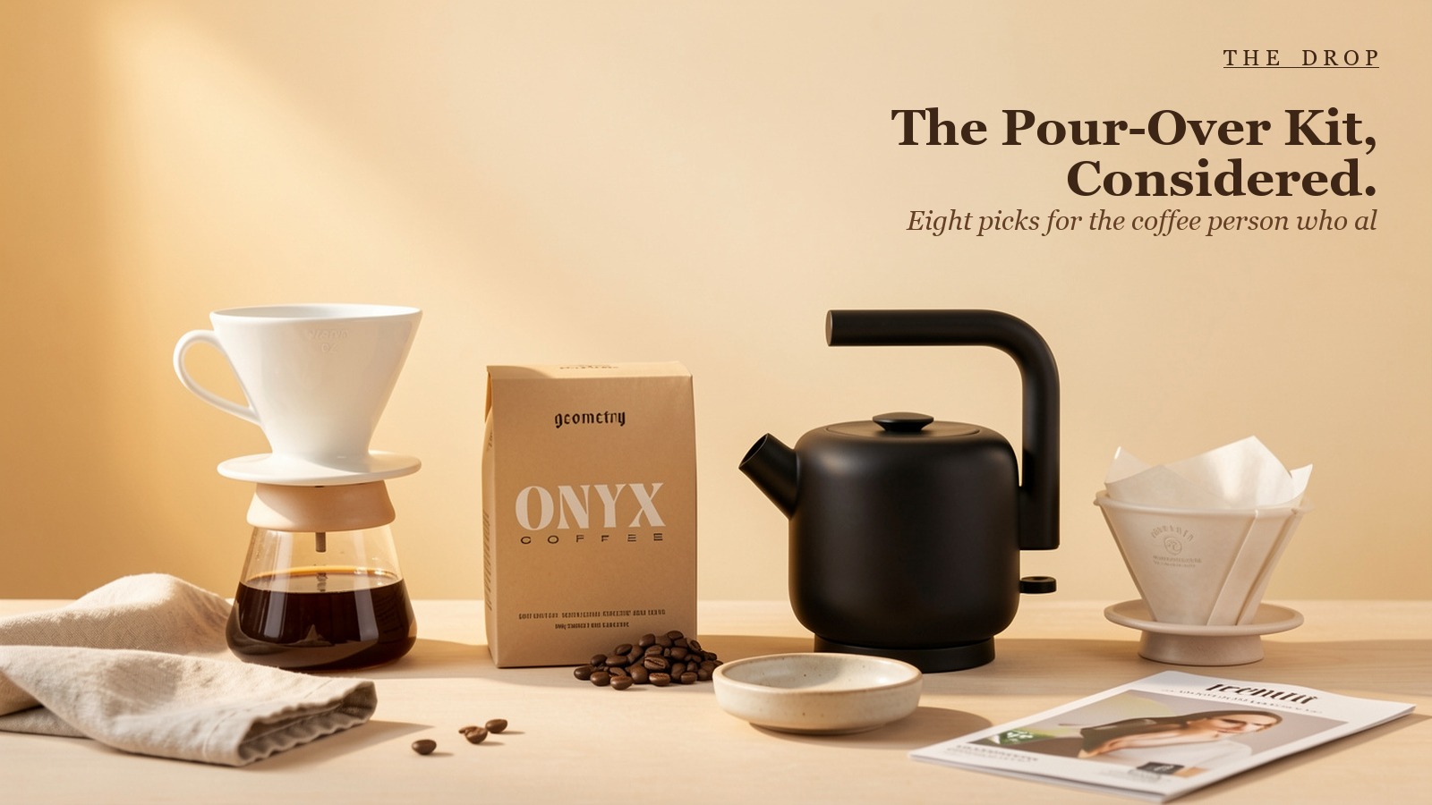 The Pour-Over Kit, Considered.
