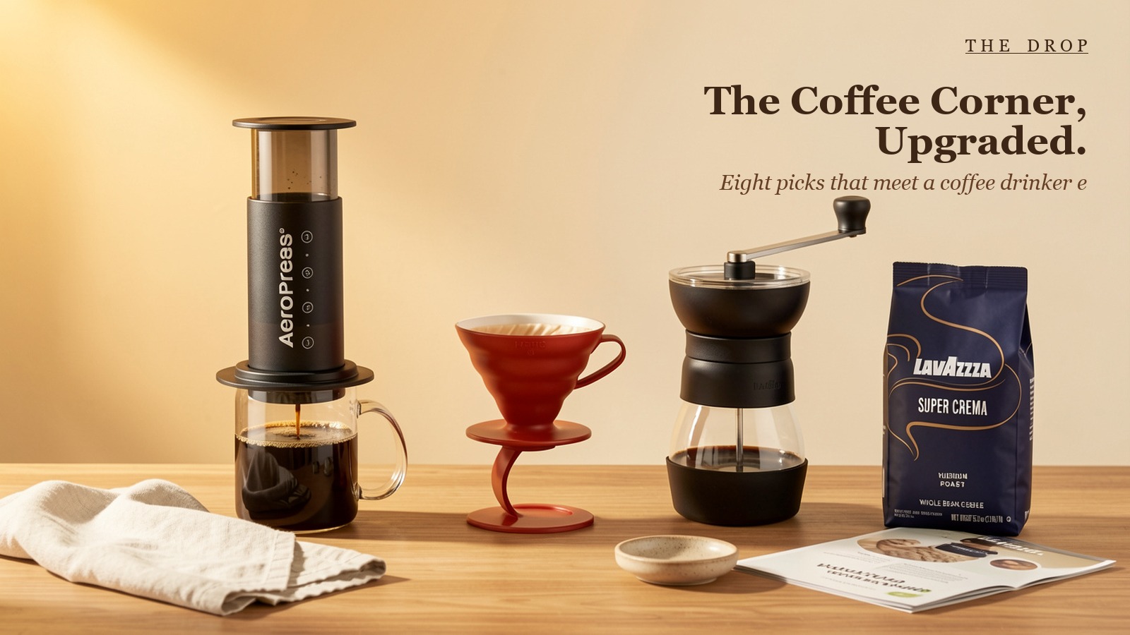 The Coffee Corner, Upgraded.
