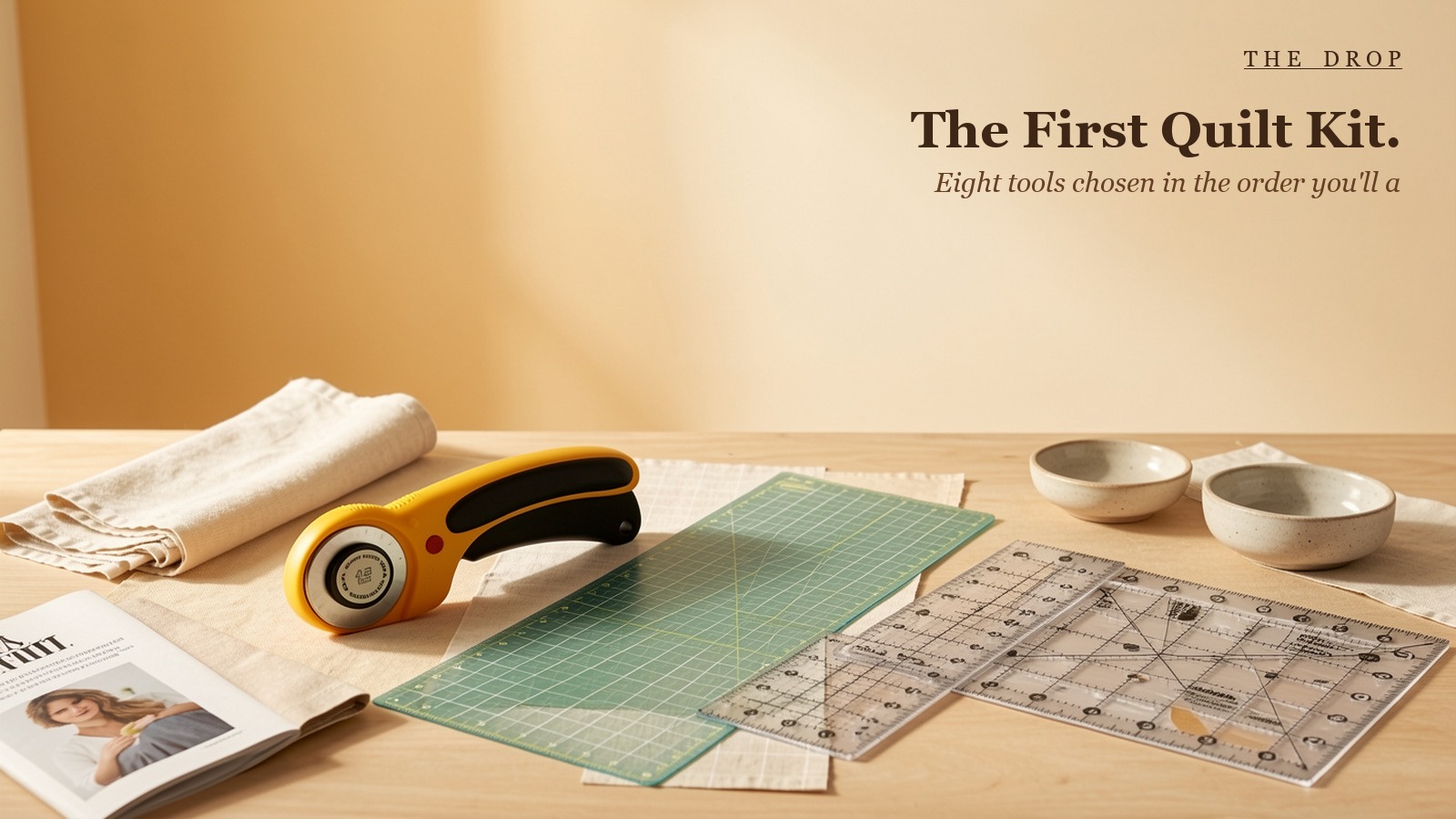 The First Quilt Kit.