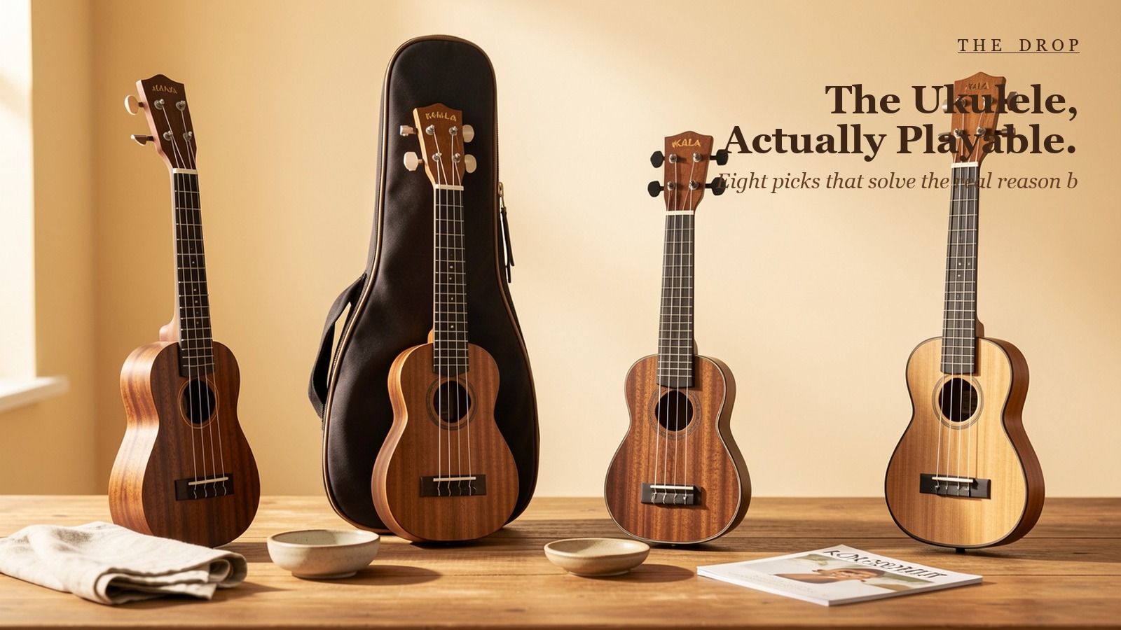The Ukulele, Actually Playable.