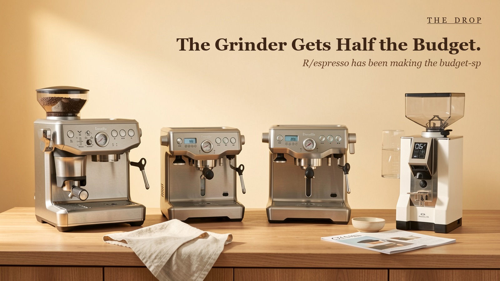 The Grinder Gets Half the Budget.