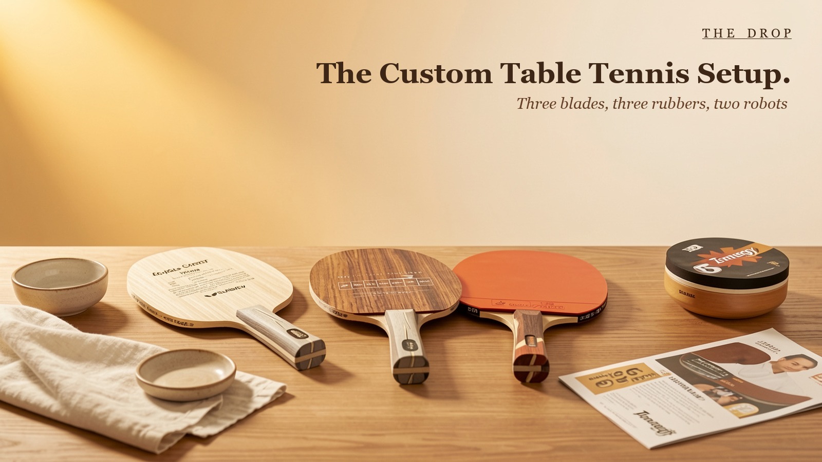 The Custom Table Tennis Setup.