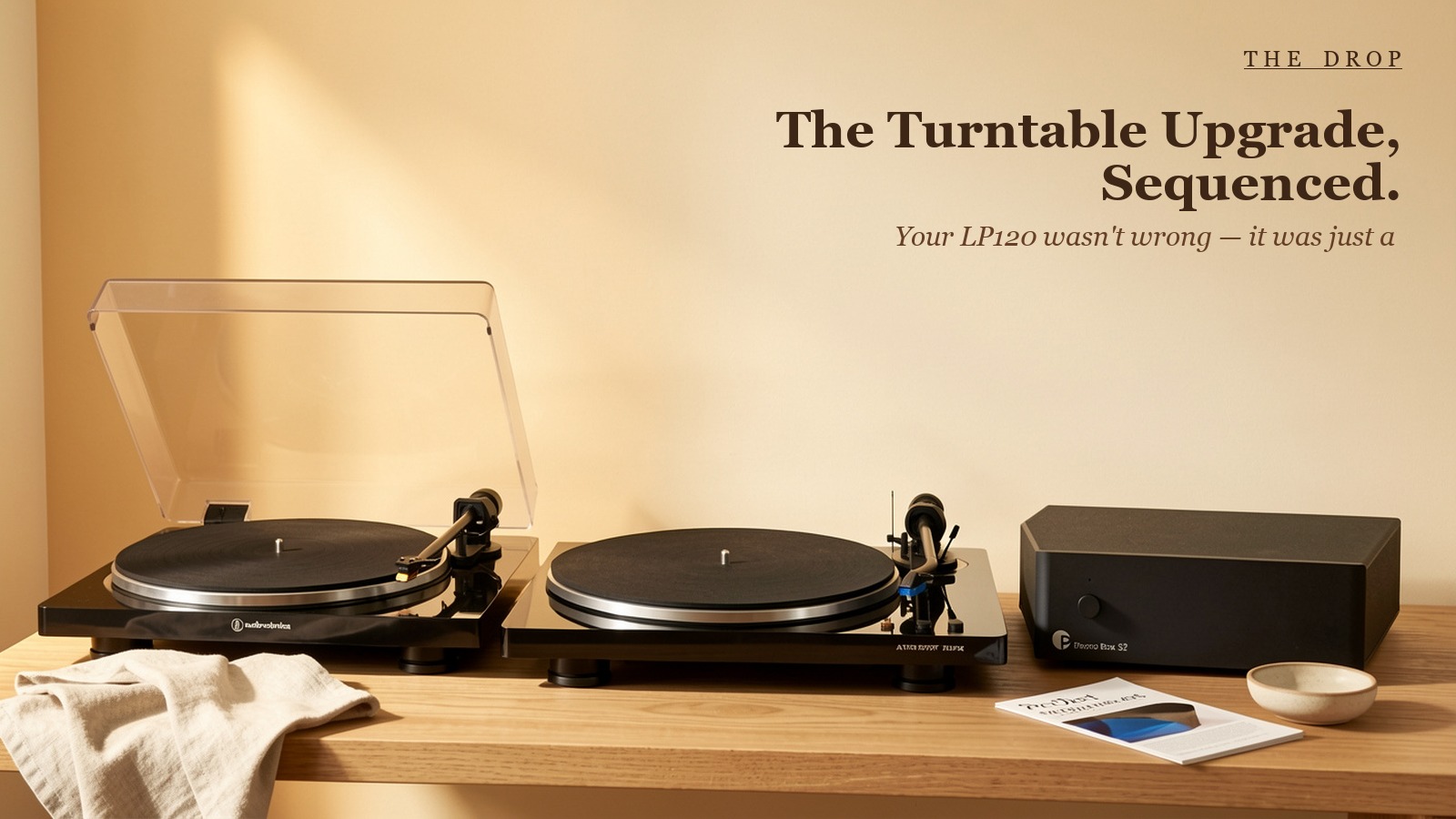 The Turntable Upgrade, Sequenced.
