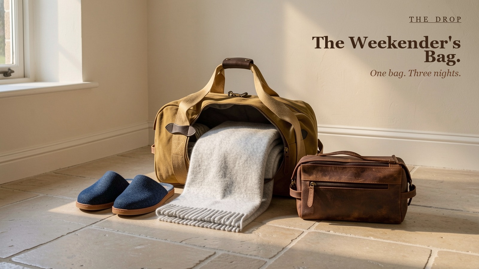 The Weekender's Bag.