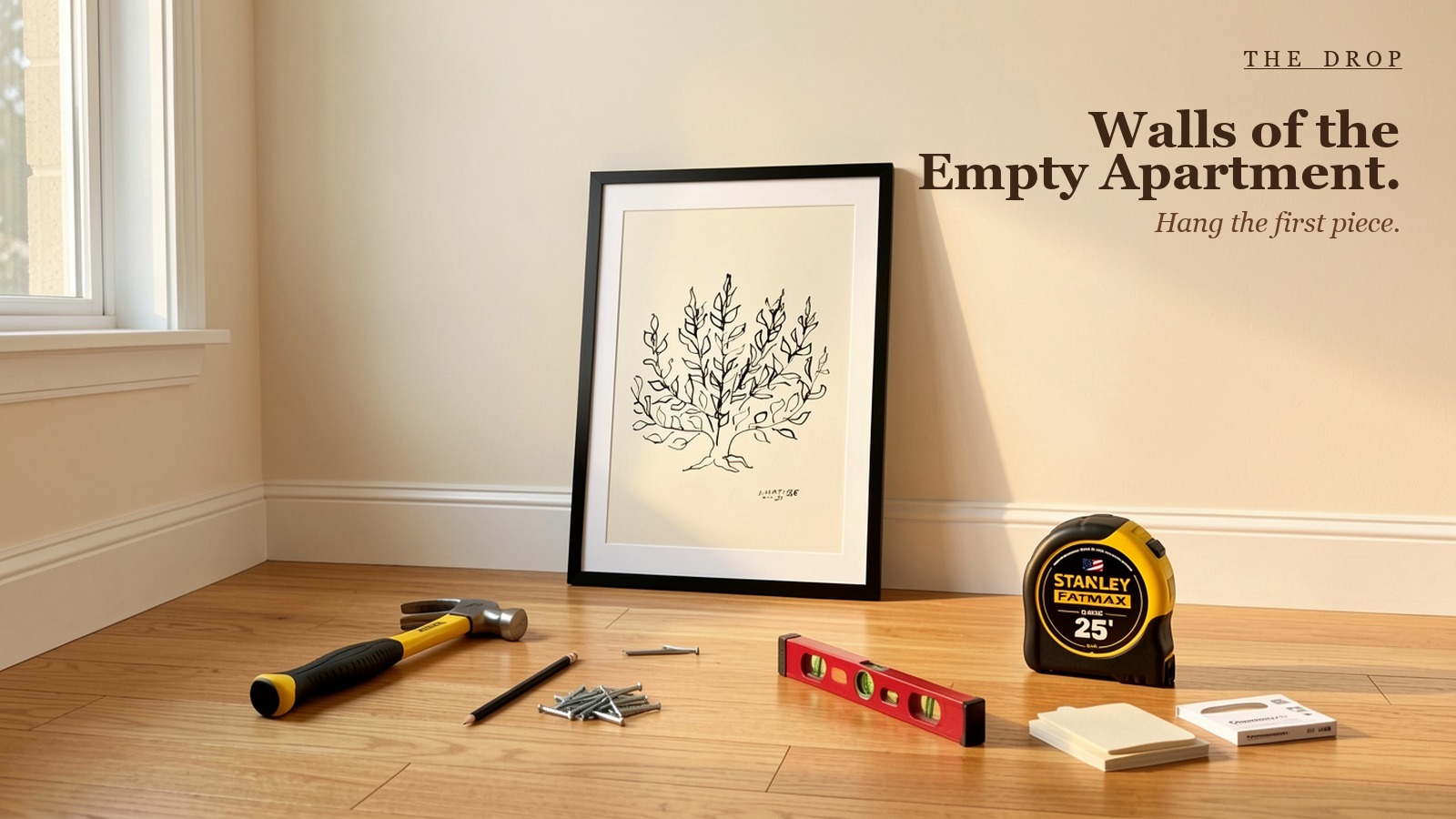 Walls of the Empty Apartment.