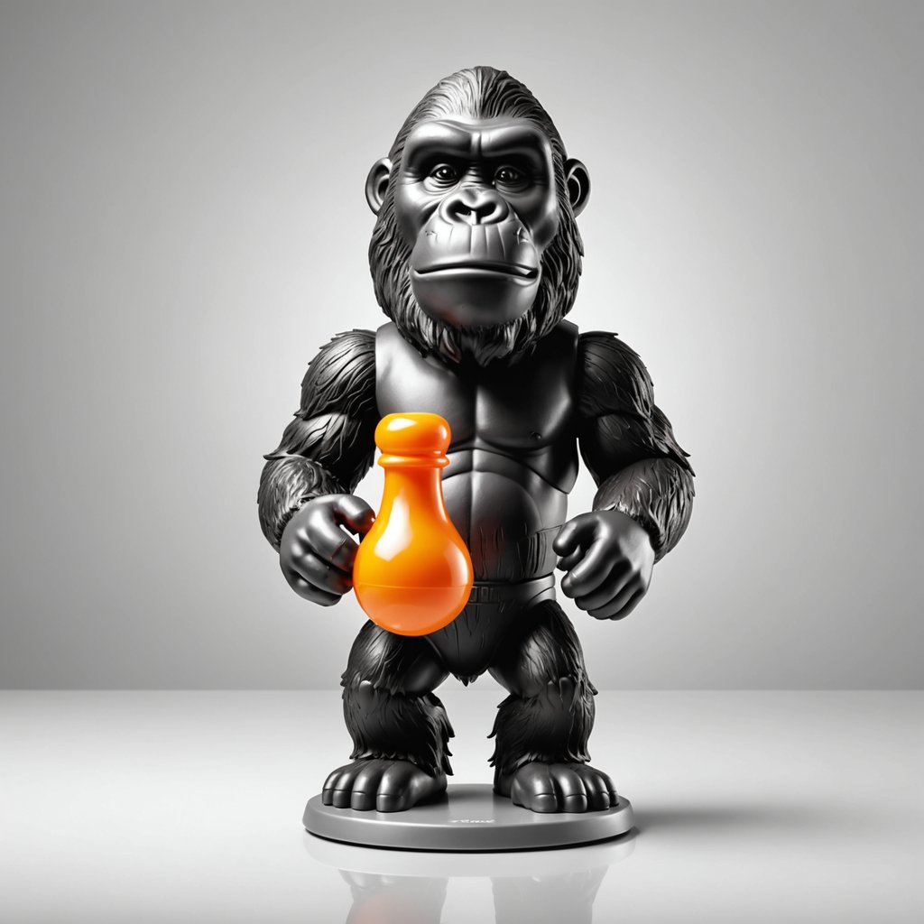 Kong Wobbler — treat-dispensing stand-up toy