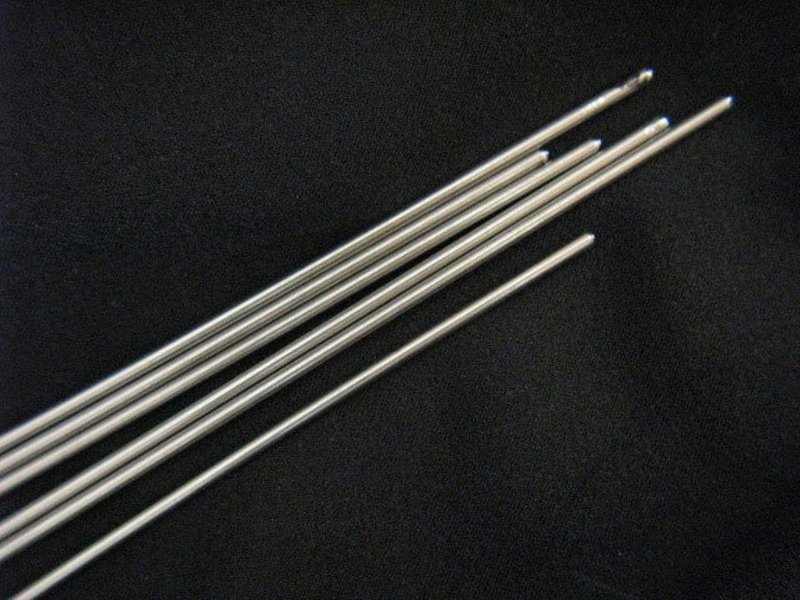Devardi Glass 30-Pack Stainless Steel Mandrels (3/32 inch) for Lampworking and Beadmaking
