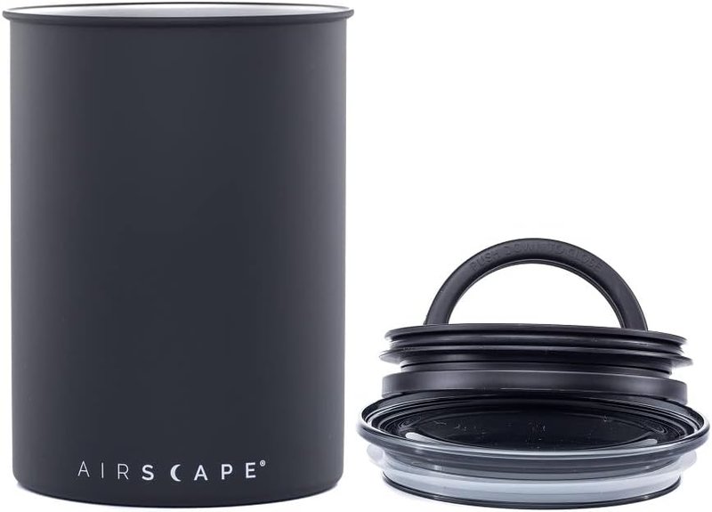 Fellow Atmos Vacuum Canister for Coffee (1.2L, Matte Black)