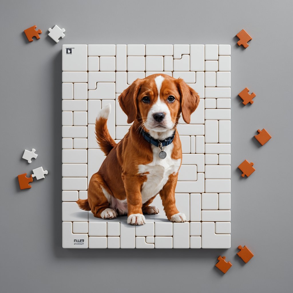 Nina Ottosson Dog Brick — Level 2 interactive puzzle