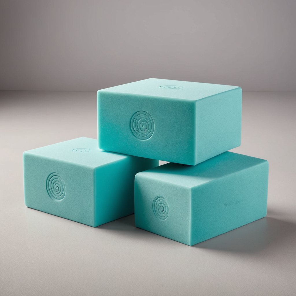 Gaiam Essentials Foam Yoga Block — set of 2, non-slip surface