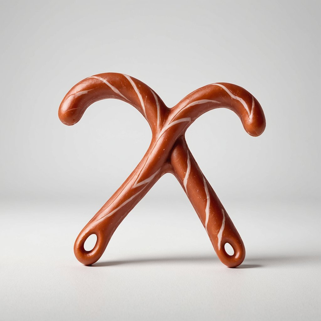 Benebone Wishbone Durable Dog Chew Toy — Real Bacon Flavor