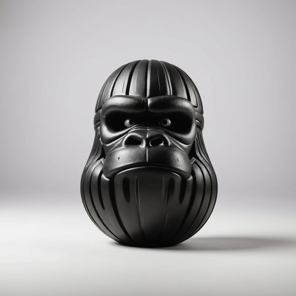 KONG Extreme Dog Toy — Ultra-Durable Black Rubber Chew