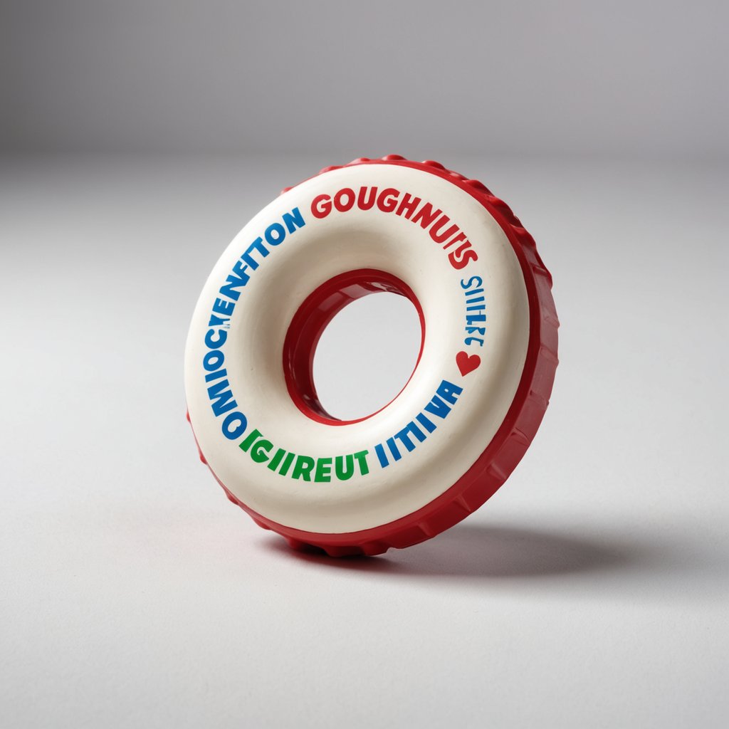 GoughNuts Maxx 50 Chew Ring — Indestructible Safety Indicator Toy